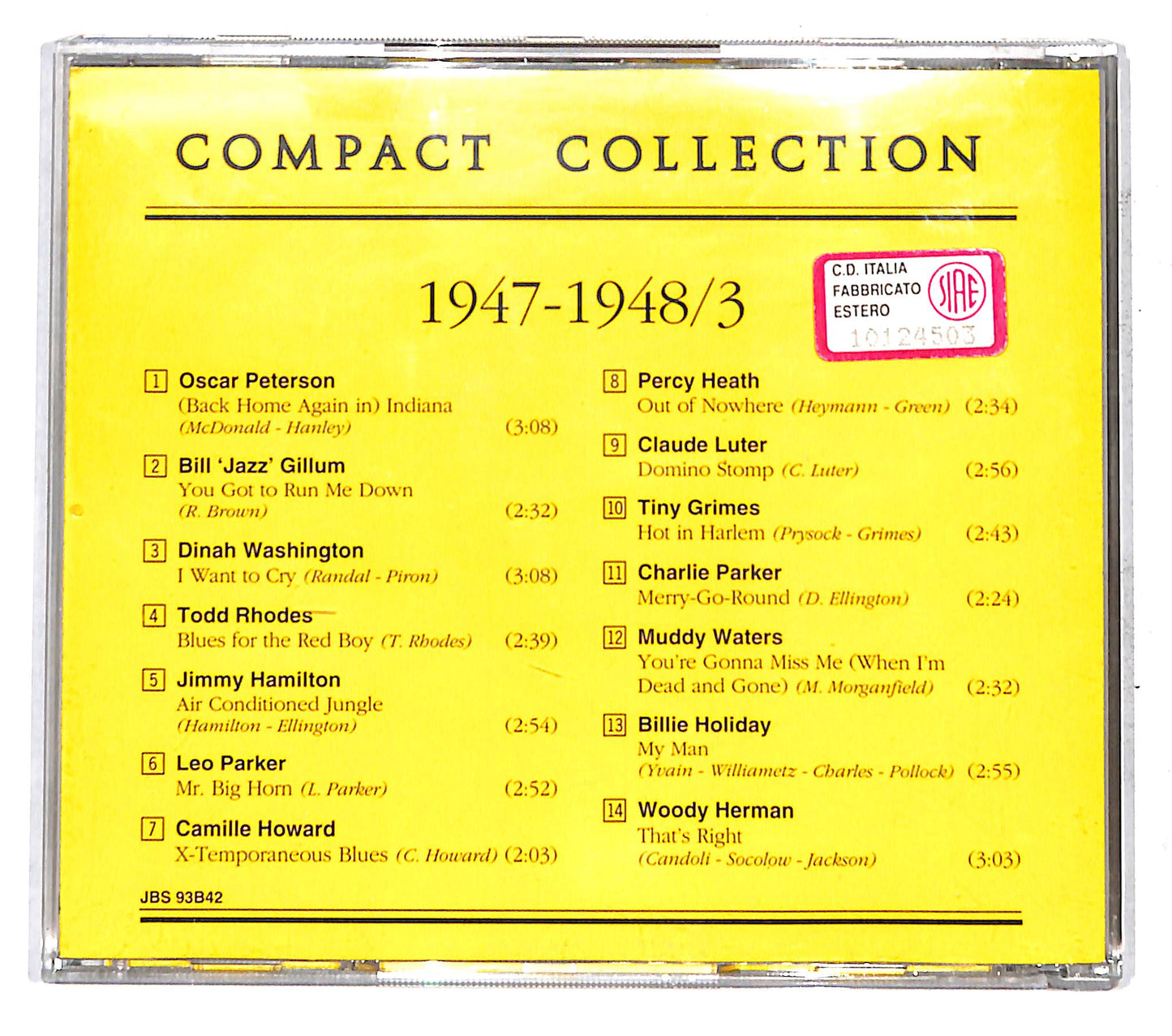 EBOND Various - 1947-1948/3 I Grandi Successi CD CB071560