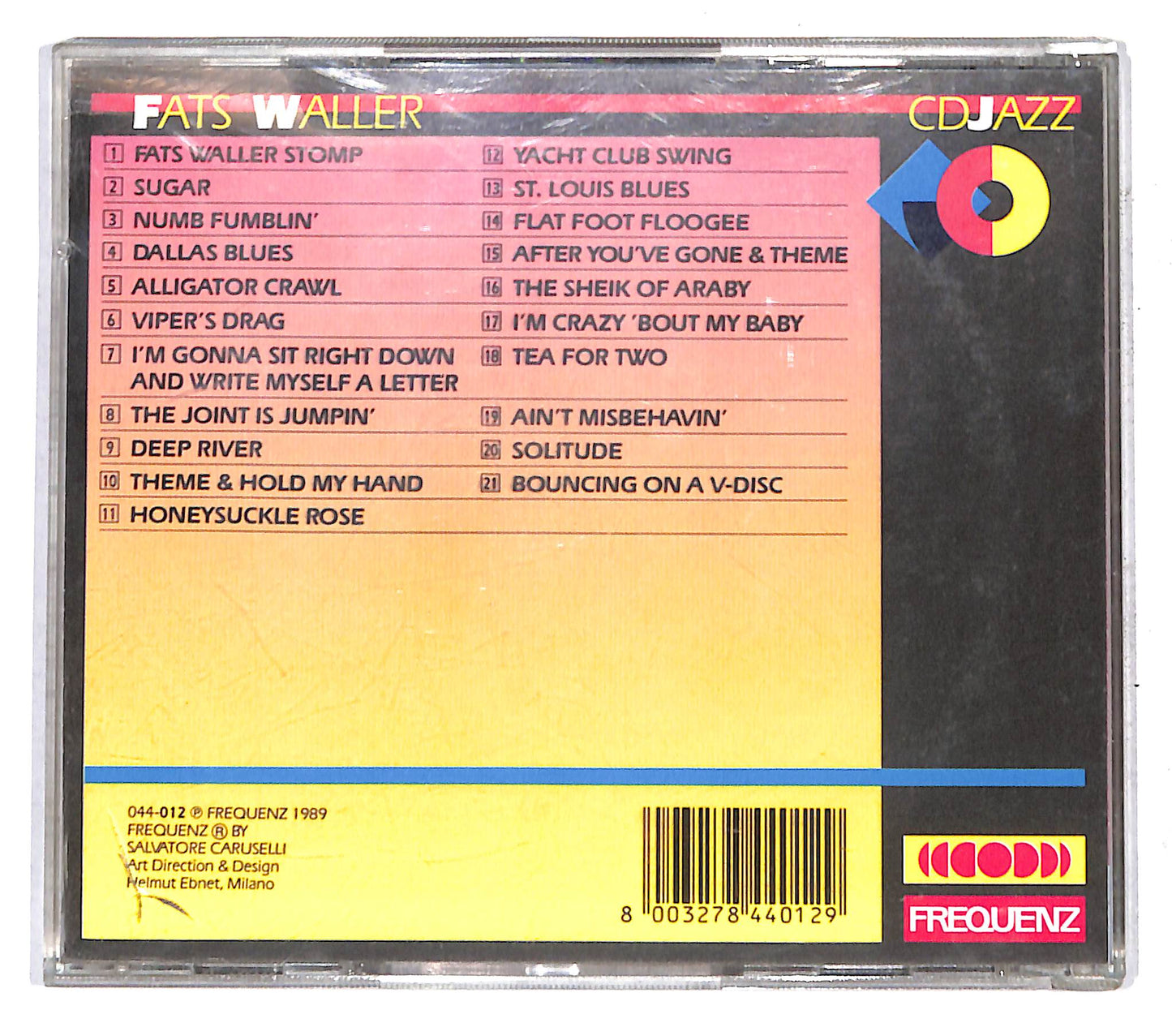 EBOND Fats Waller - Fats Waller (21 Top Tracks) CD CB071561