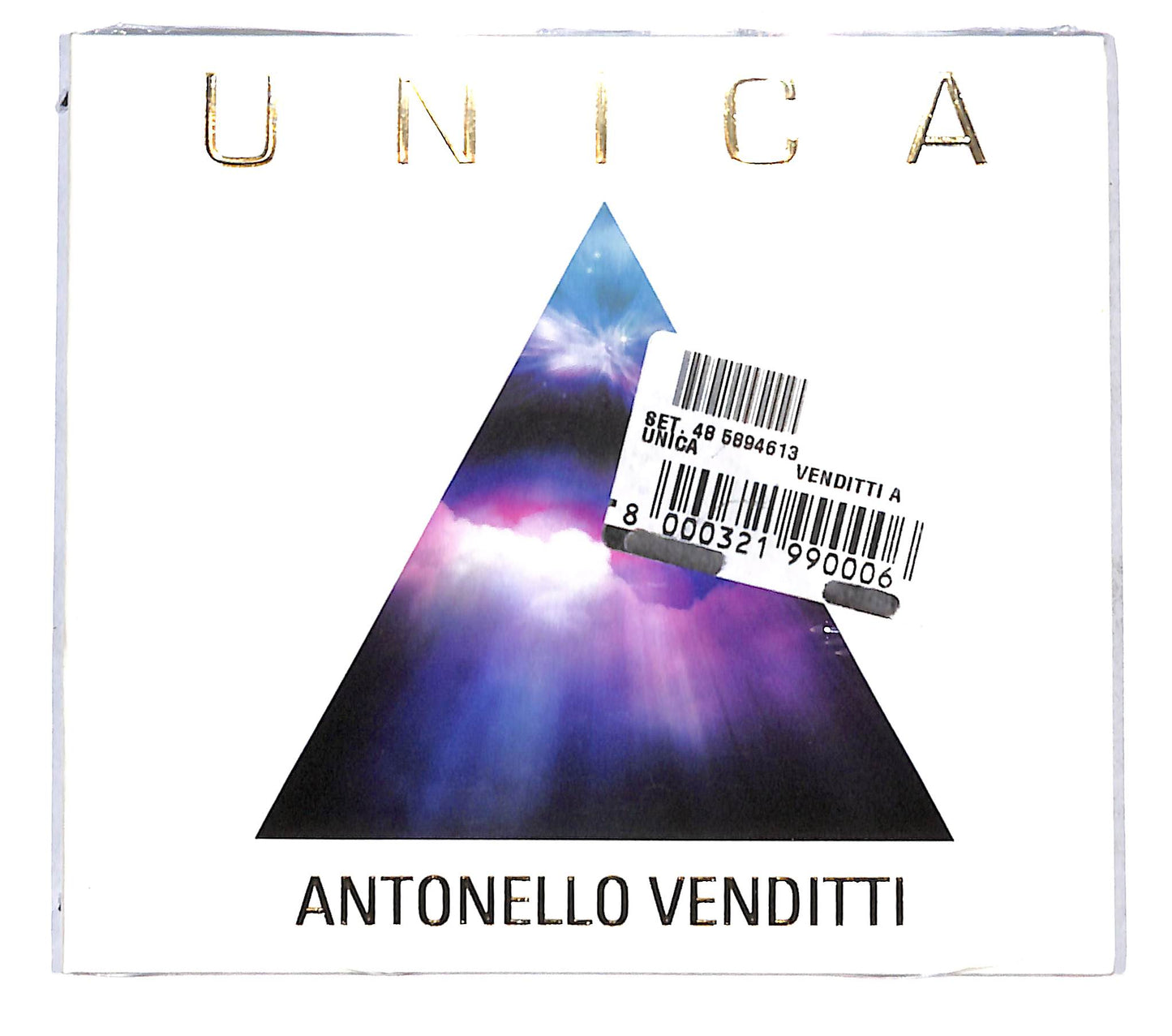 EBOND Antonello Venditti - Unica DIGIPACK CD CB073105