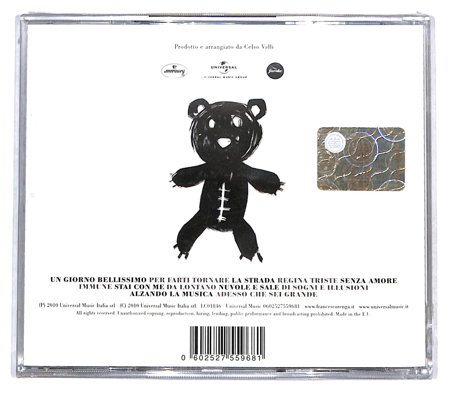 EBOND Francesco Renga - Un Giorno Bellissimo CD CB073107