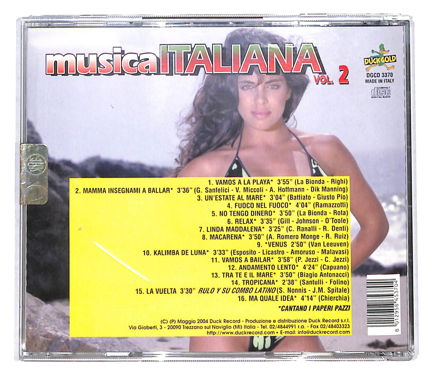 EBOND Various - Musica Italiana Vol. 2 CD CB073803