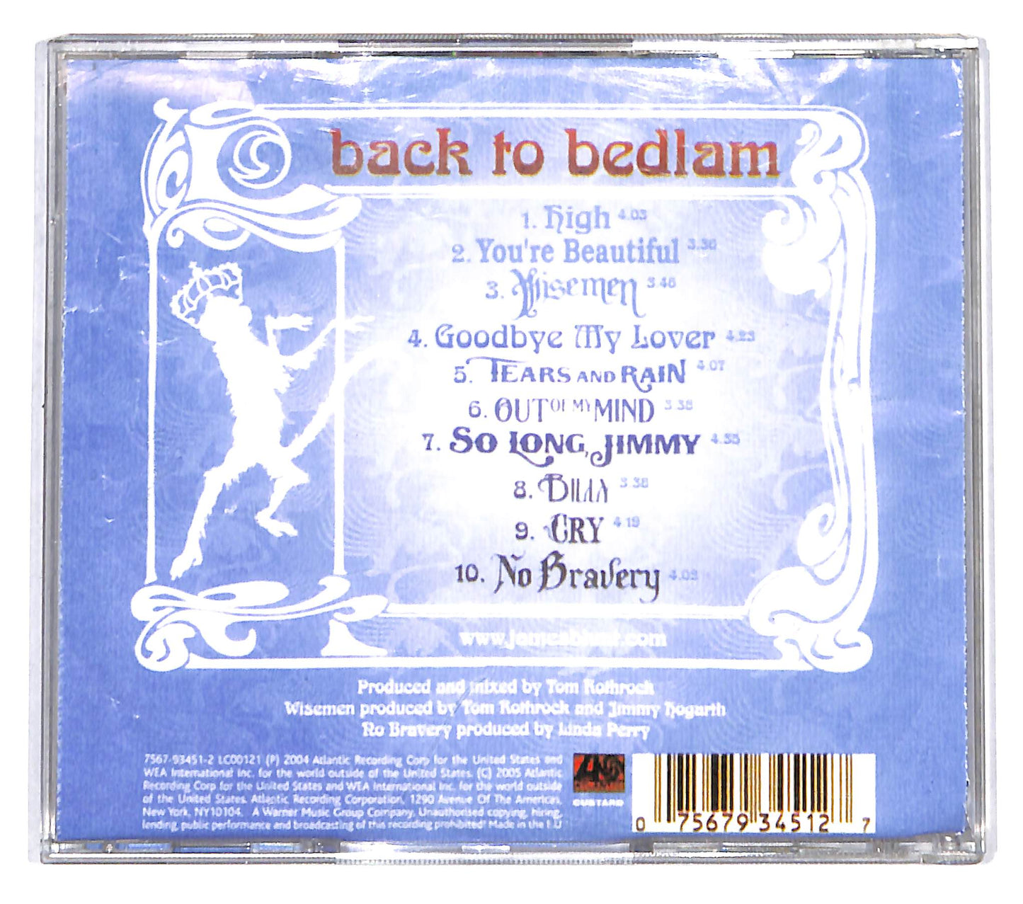 EBOND James Blunt - Back To Bedlam CD CB073809