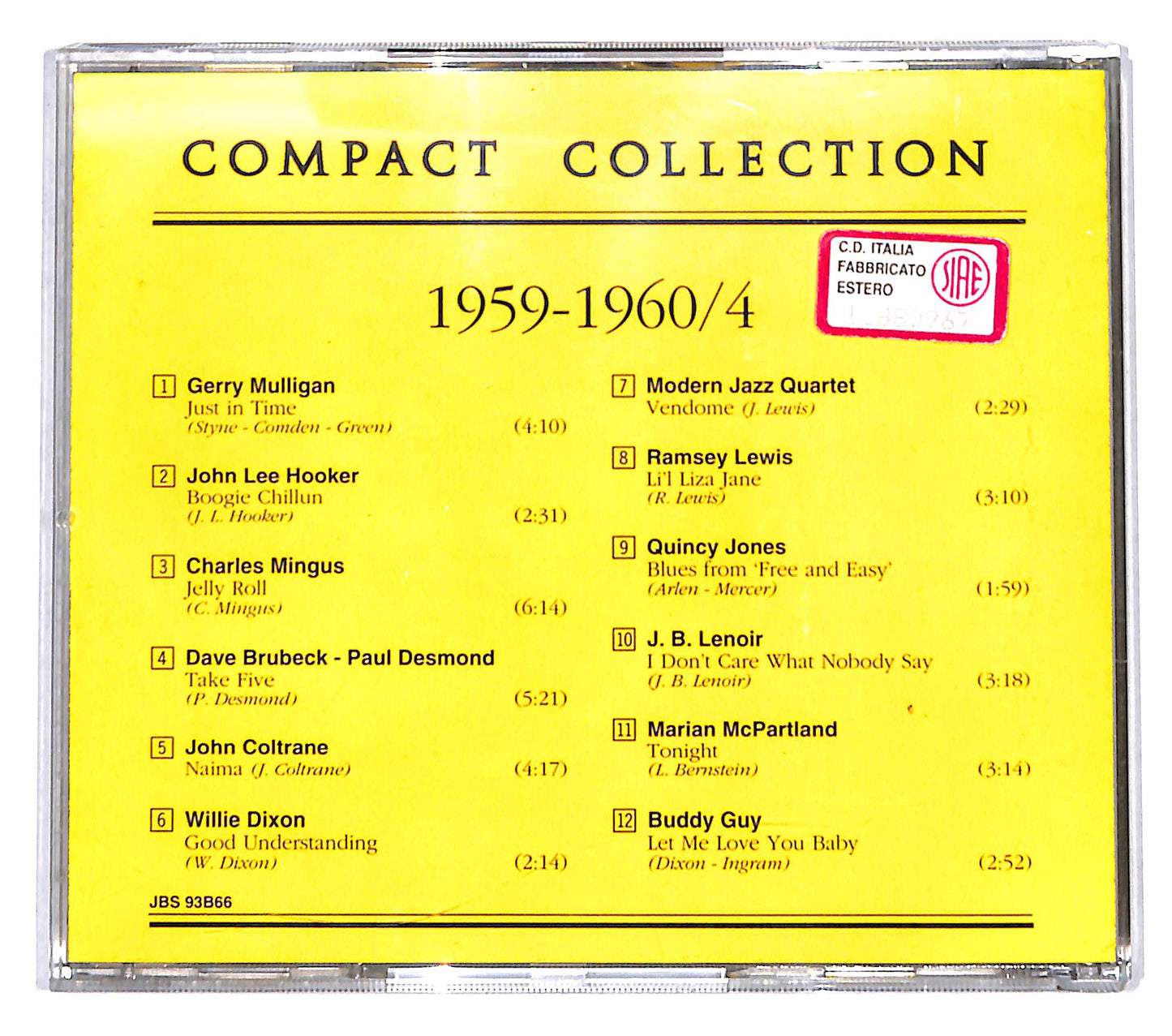 EBOND Various - I Grandi Successi 1959-1960/4 CD CB073830