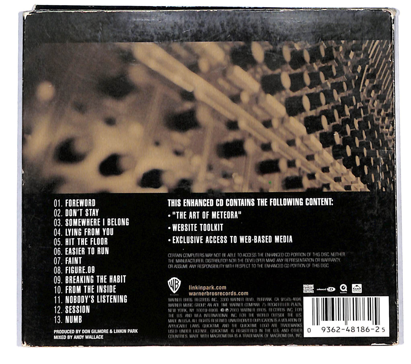 EBOND Linkin Park - Meteora DIGIPACK CD CB073836