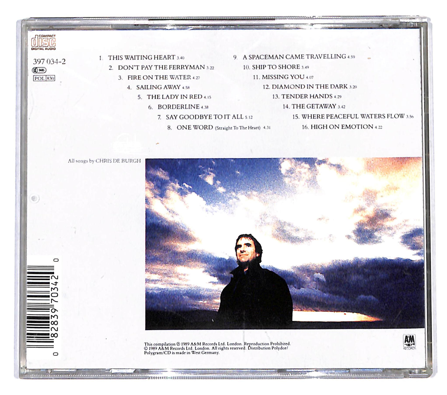 EBOND Chris De Burgh - Spark To A Flame CD CB073841