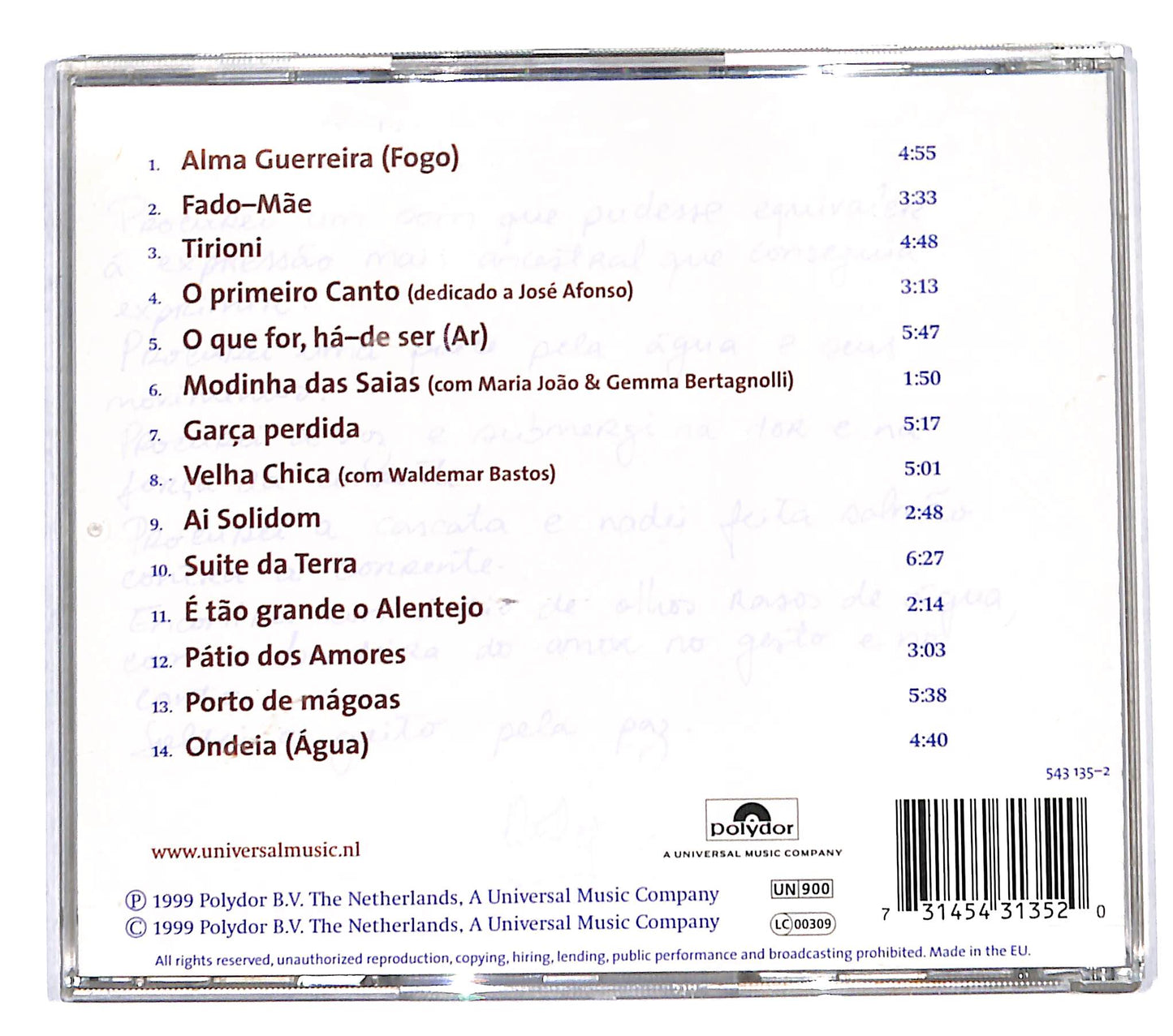 EBOND Dulce Pontes - O Primeiro Canto CD CB073844