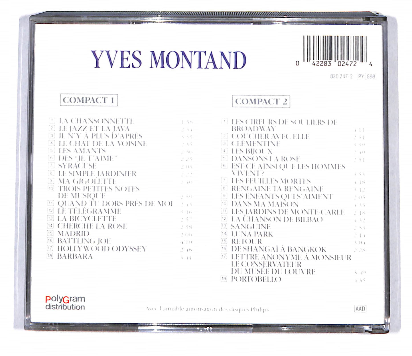 EBOND Yves Montand - Yves Montand CD CB073845