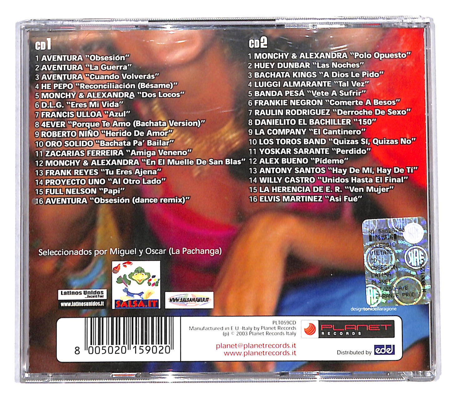 EBOND Various - Obsesion Latina L`Oricinale! EDIZIONE LIMITATA CD CB073853