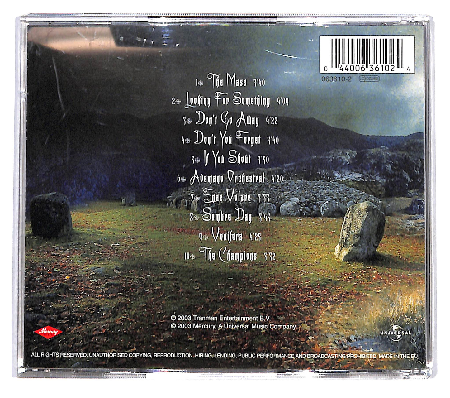 EBOND Era - The Mass CD CB074013