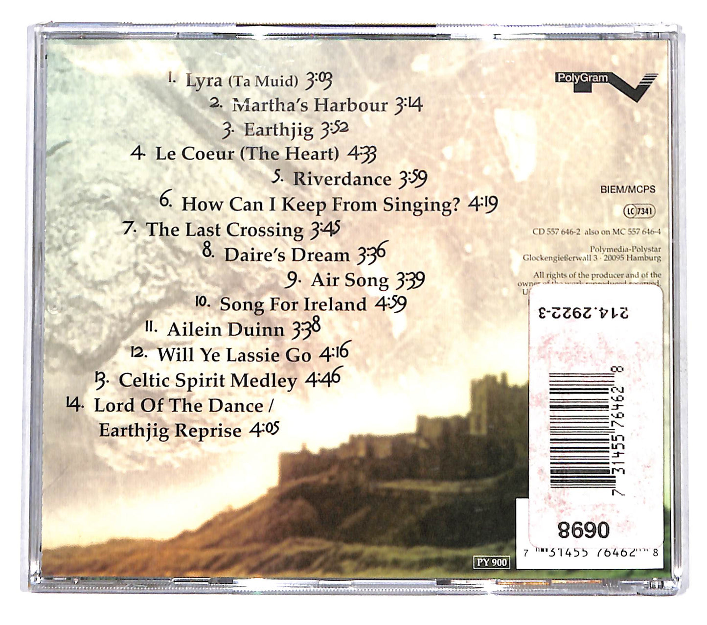 EBOND Celtic Spirit - Lyra CD CB074020