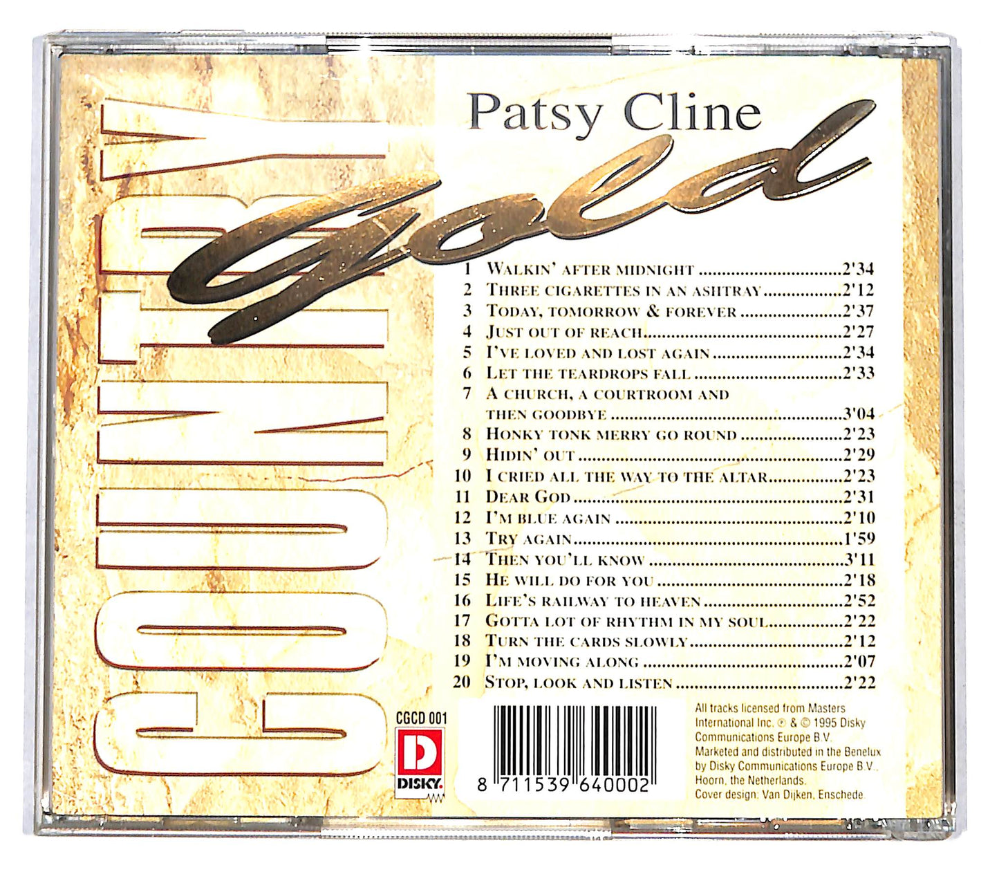 EBOND Patsy Cline - Country Gold CD CB074058