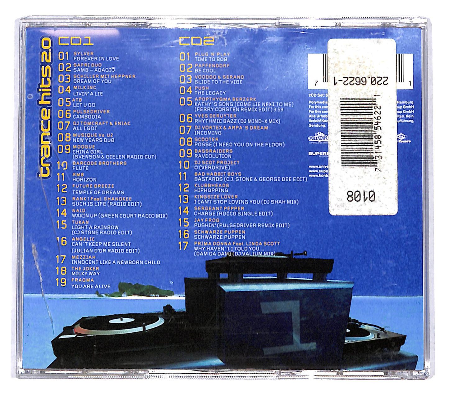 EBOND Various - Trance Hits 2.0 CD CB074509