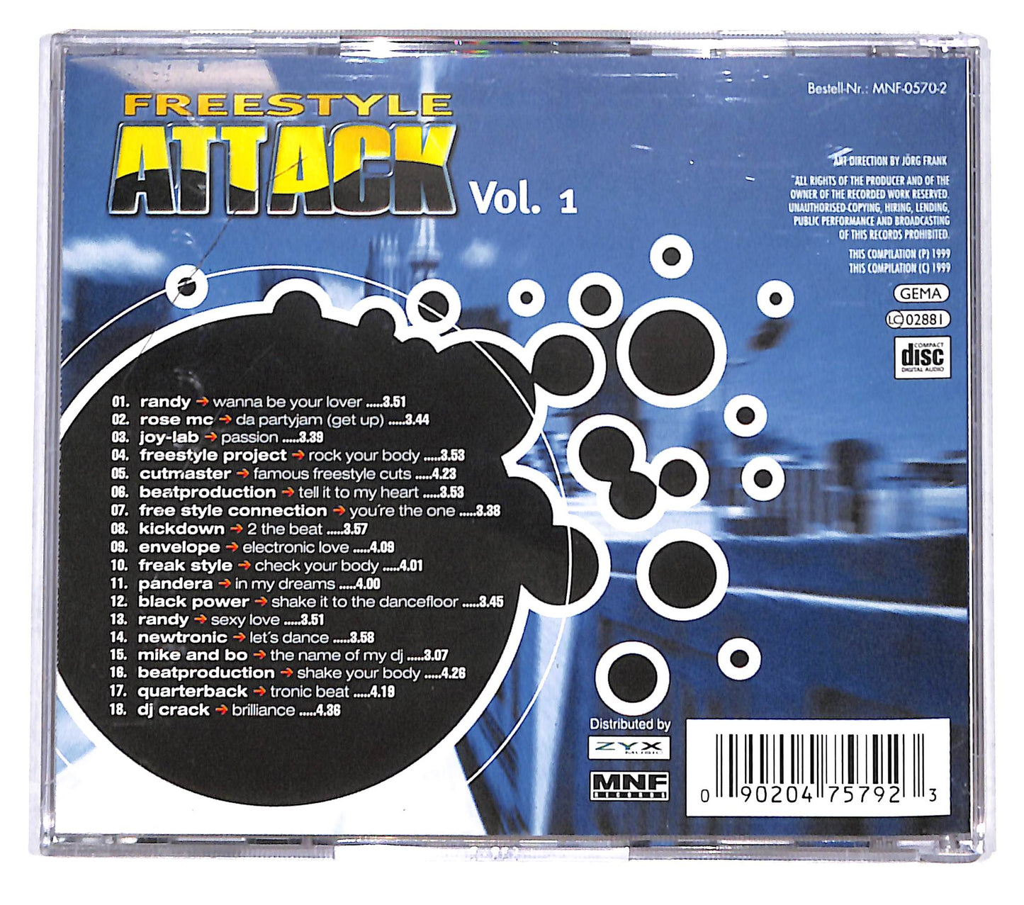 EBOND Various - Freestyle Attack Vol. 1 CD CB074517