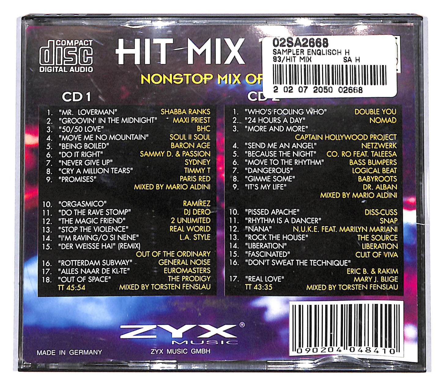 EBOND Various - Hit Mix '93 CD CB074544