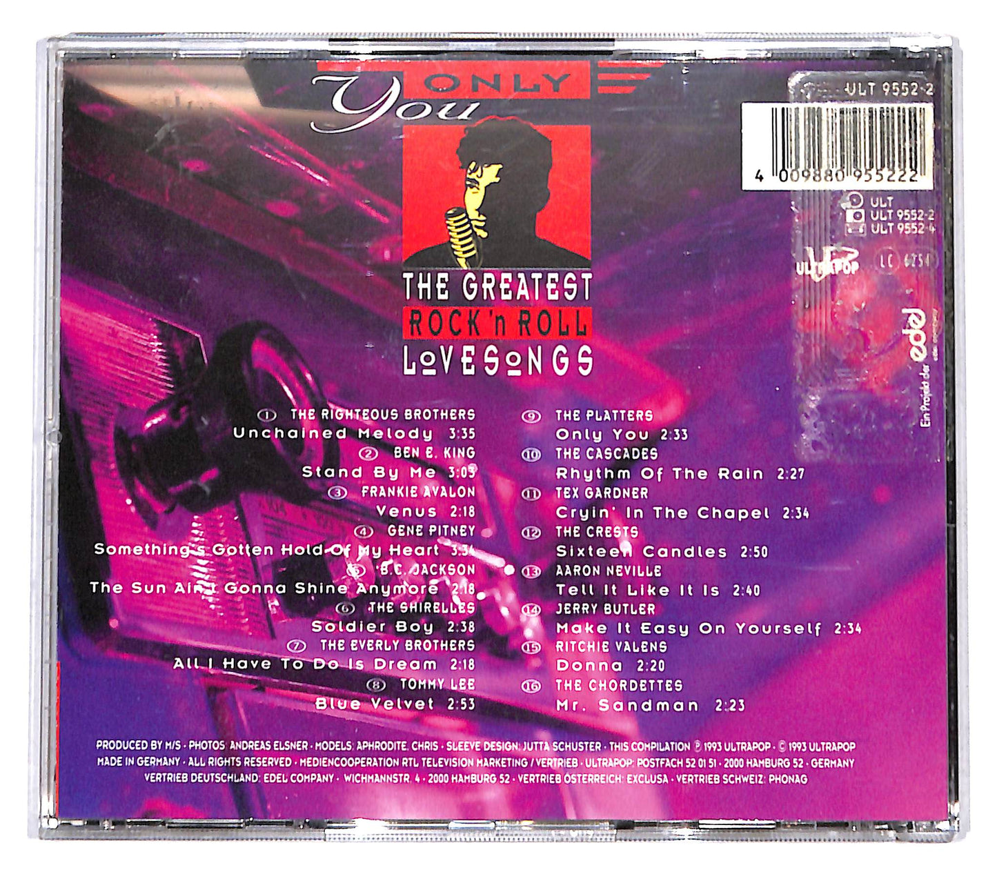 EBOND Various - Only You (The Greatest Rock'n Roll Love Songs) CD CB074551