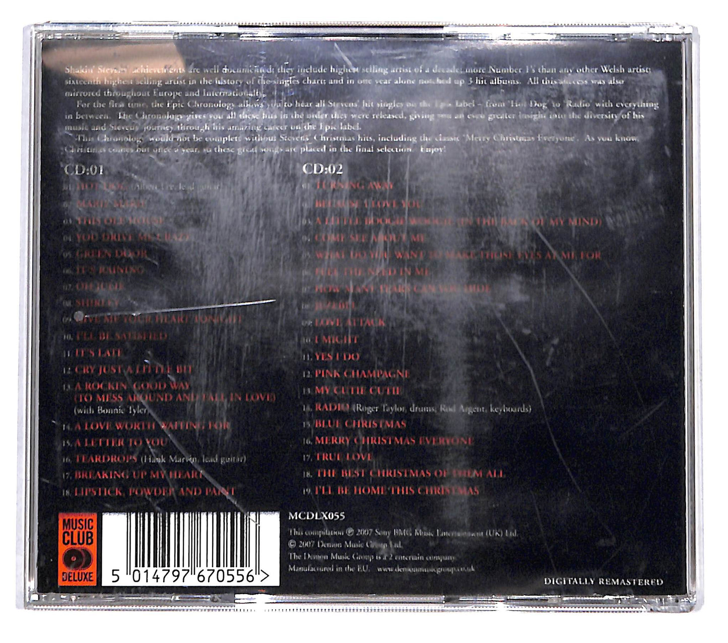 EBOND Shakin' Stevens - Chronology: The Epic Hit Singles CD CB074555