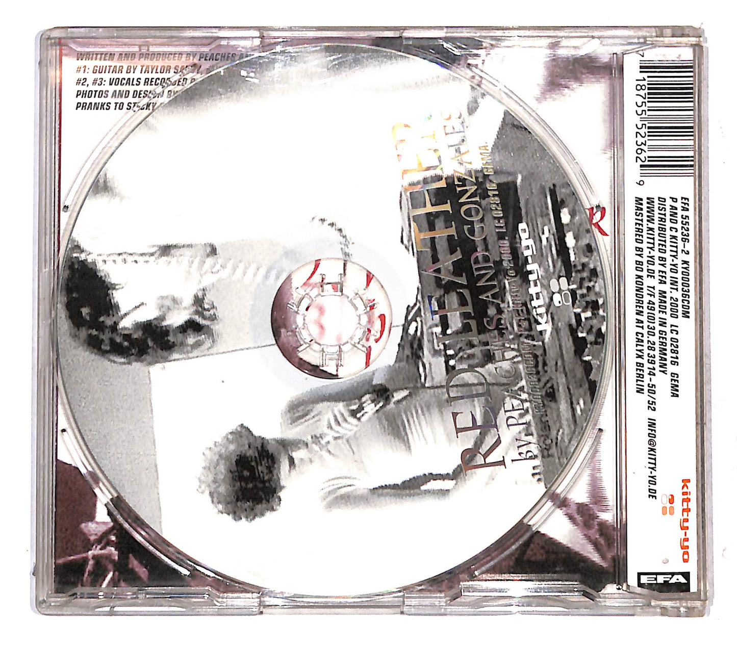 EBOND Peaches And Gonzales - Red Leather CD CB074909