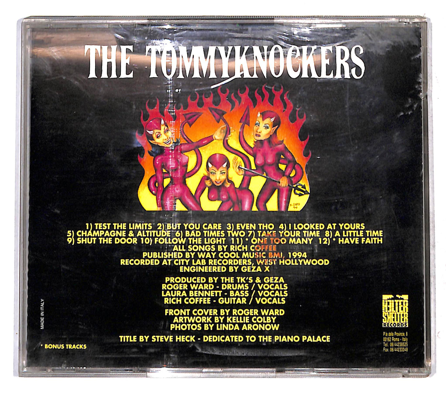 EBOND The Tommyknockers - The Clarity Is So Clear CD CB074917