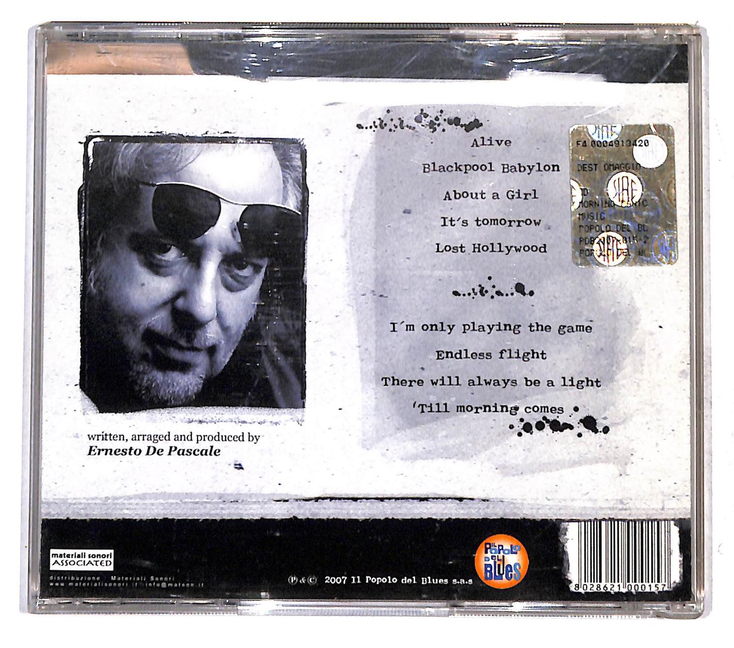 EBOND Ernesto De Pascale - Morning Manic Music CD CB074919