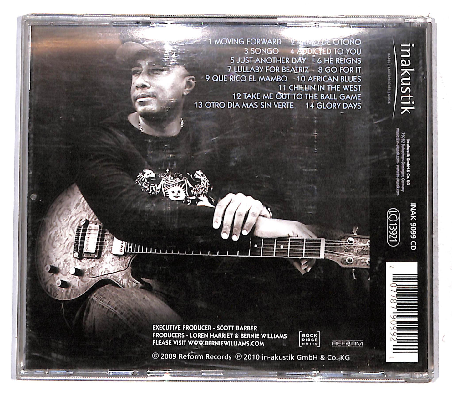 EBOND Bernie Williams - Moving Forward CD CB074927