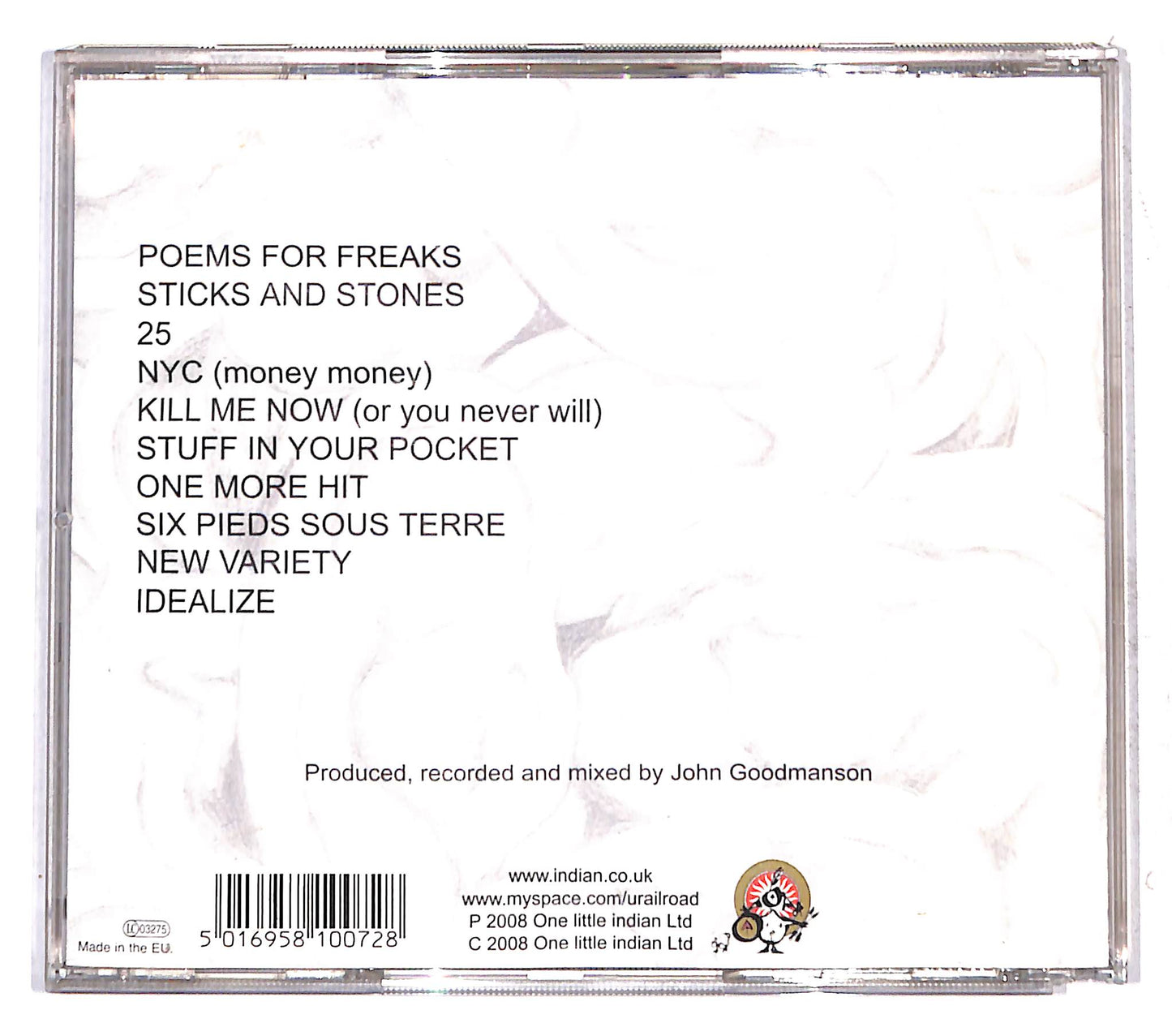 EBOND Underground Railroad - Sticks And Stones CD CB074933