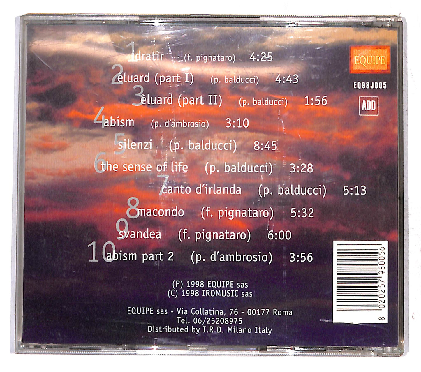 EBOND Finisterrae - Finisterrae CD CB074956