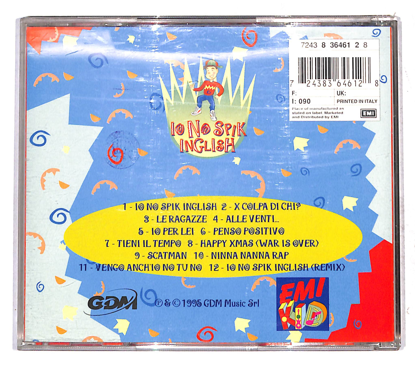 EBOND Gabriele E I No Spik Inglish - Io No Spik Inglish CD CB074958