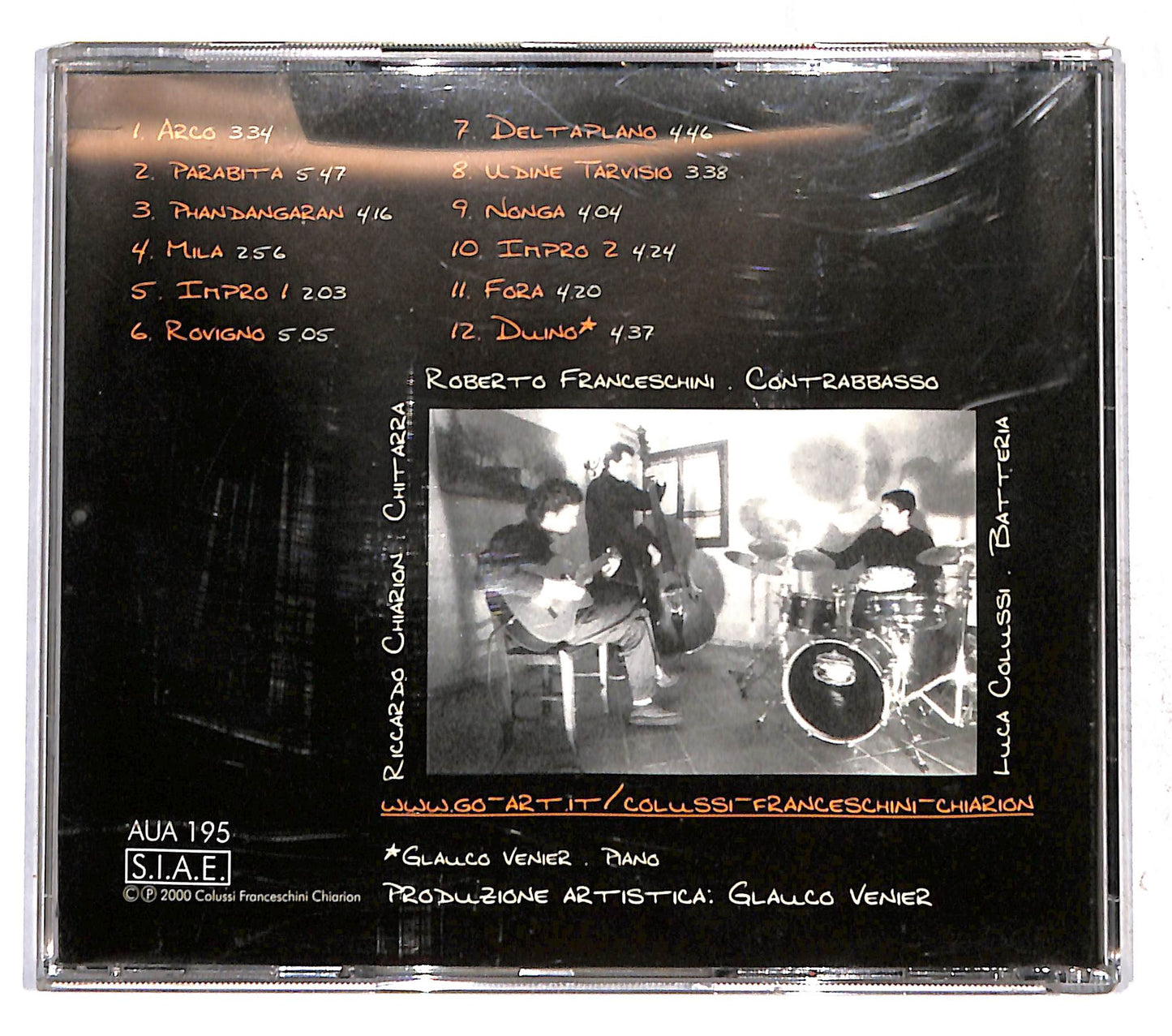 EBOND Colussi Franceschini Chiarion - Colussi Franceschini Chiarion CD CB074967