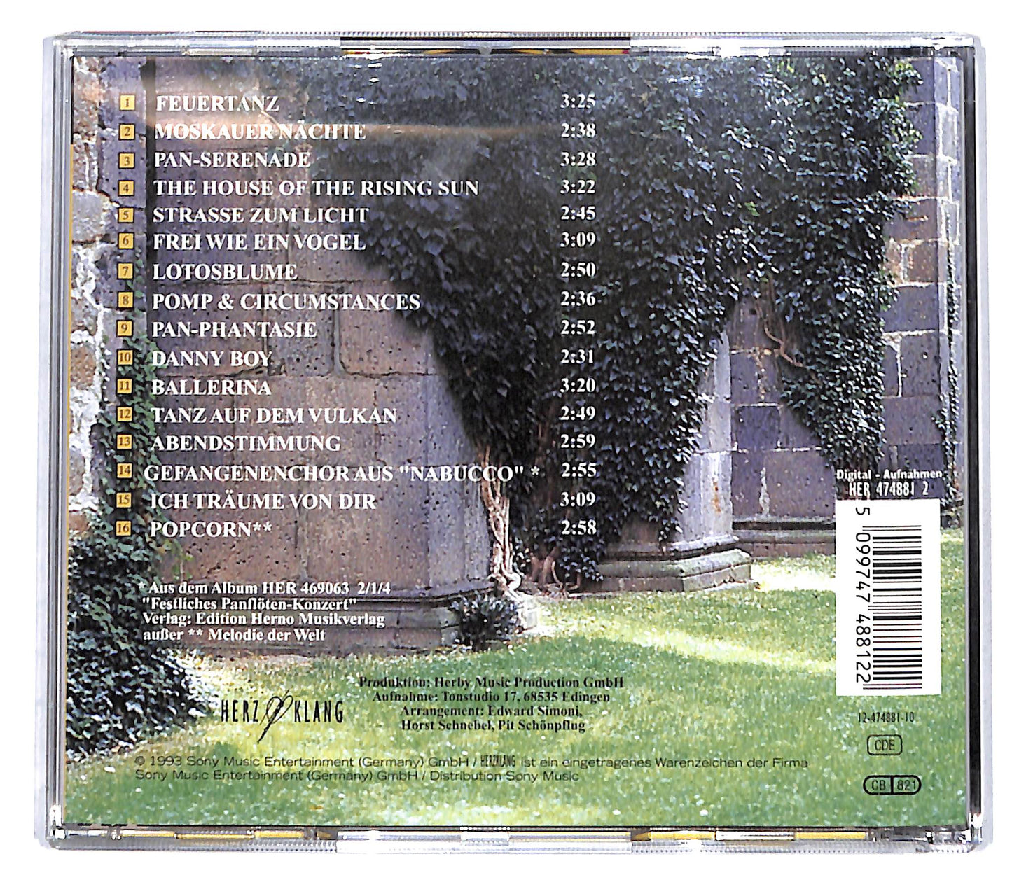EBOND Edward Simoni - Pan-Phantasien CD CB094511