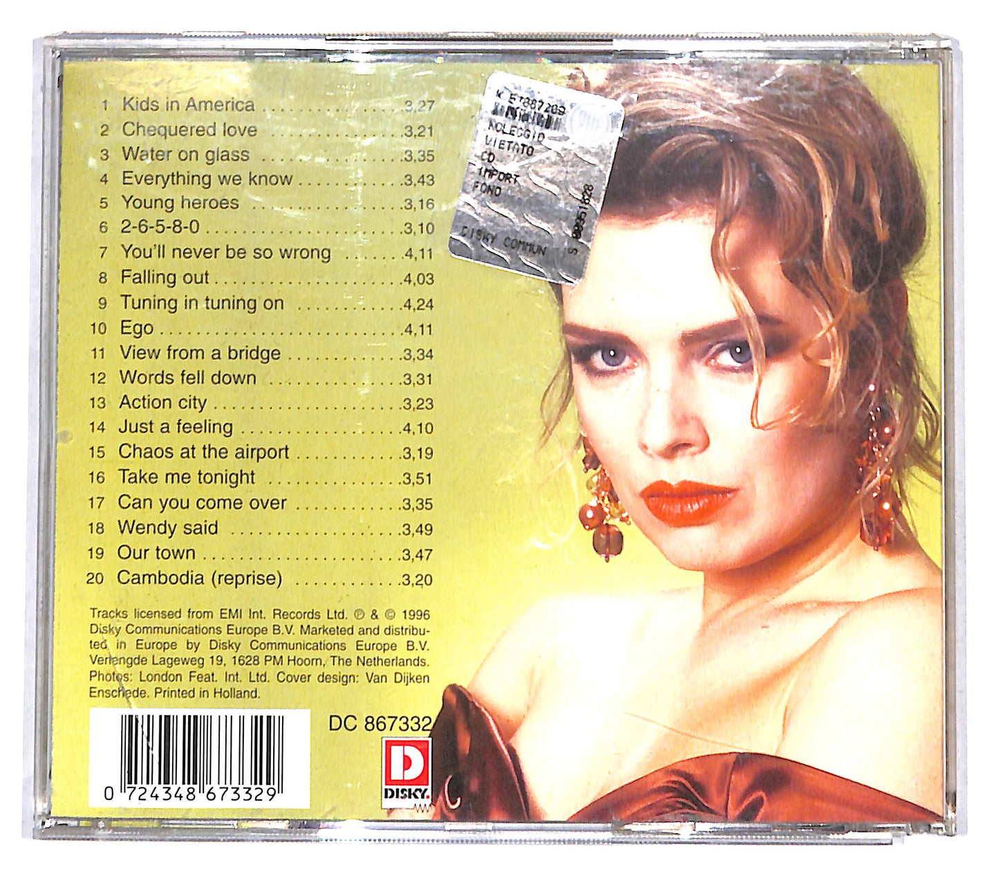 EBOND Kim Wilde - The Best Of CD CB094549