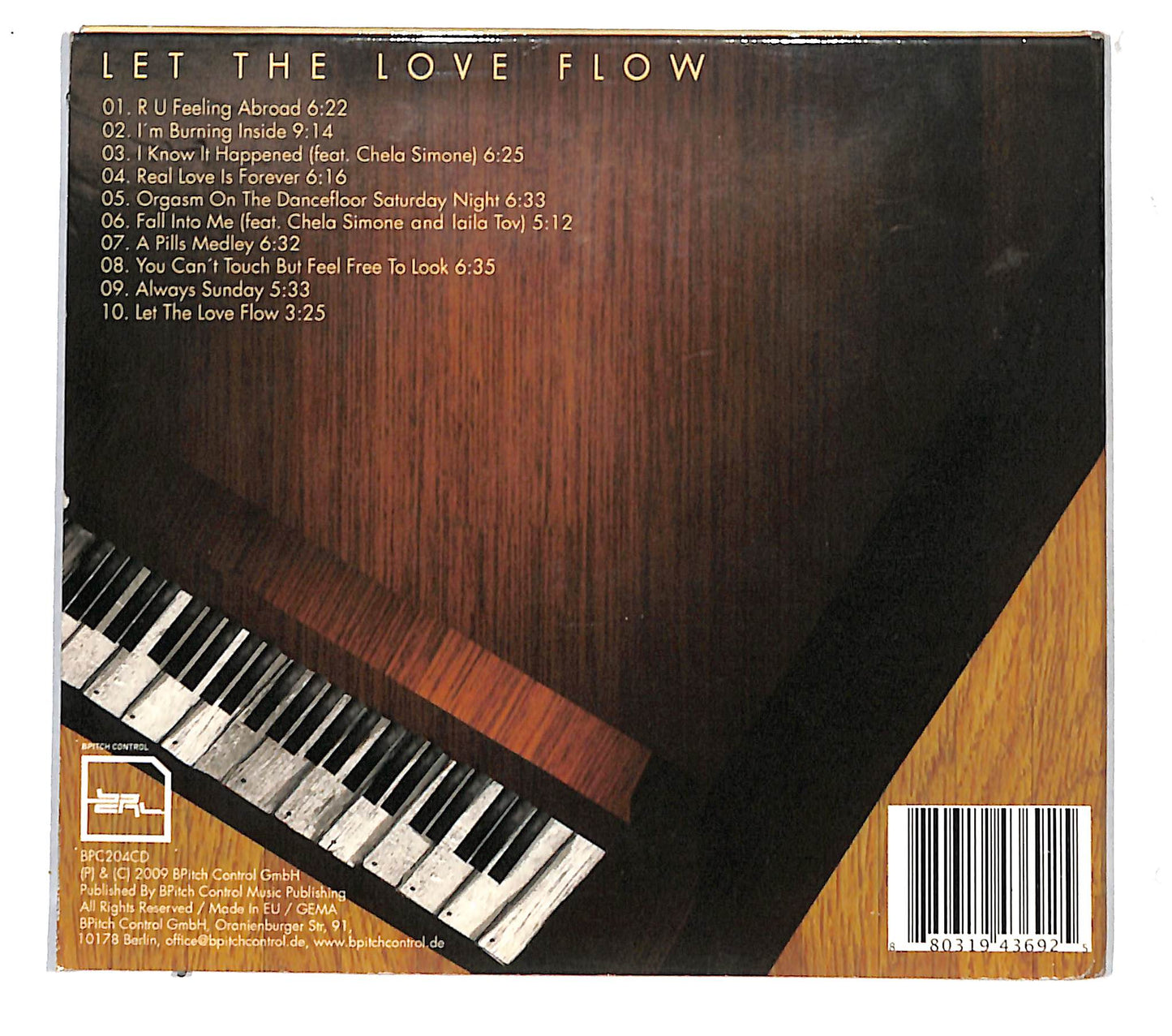 EBOND Fuckpony - Let The Love Flow DIGIPACK CD CB109525