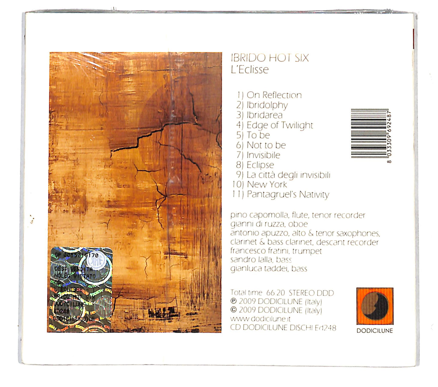 EBOND Ibrido Hot Six - L'Eclisse CD CB109527