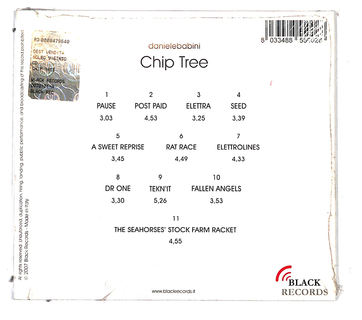 EBOND Danielebabini - Chip Tree DIGIPACK CD CB109553