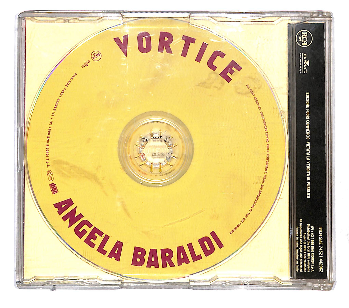 EBOND Angela Baraldi - Vortice CD CB109702