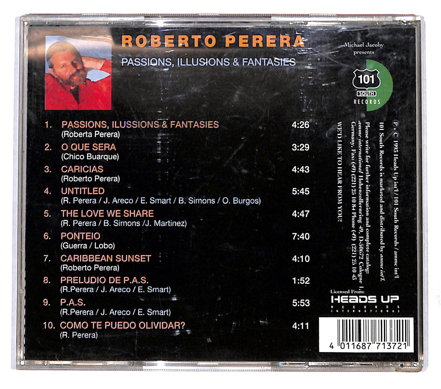 EBOND Roberto Perera - Passions Illusions & Fantasies CD CB109704