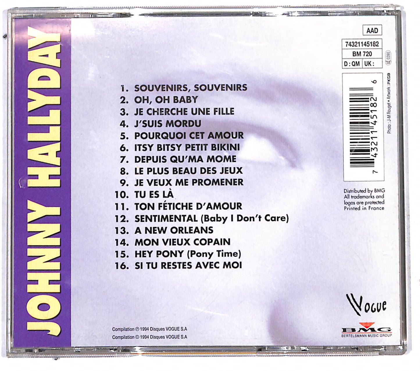 EBOND Johnny Hallyday - The Collection CD CB109723