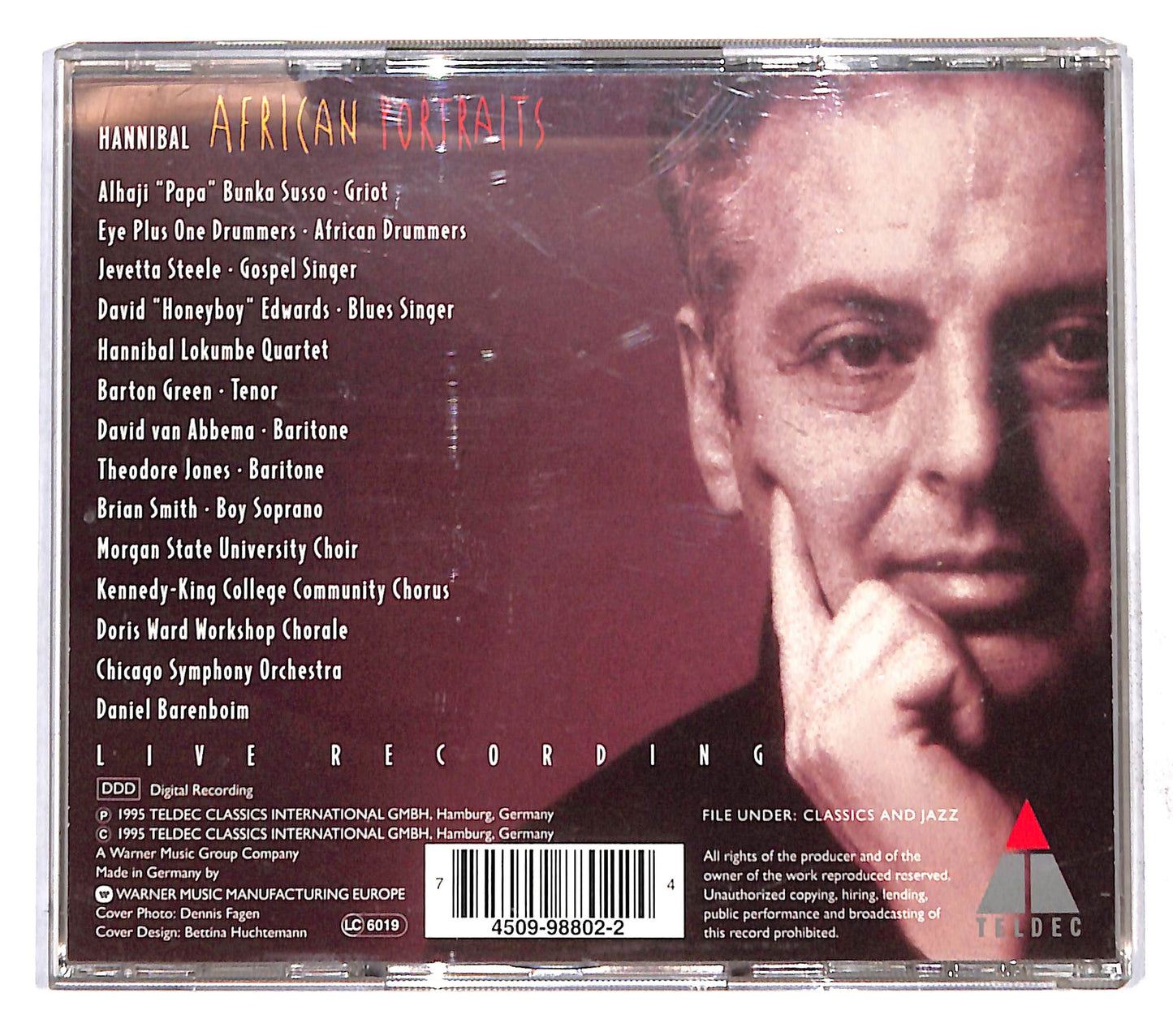 EBOND Hannibal - African Portraits - Chicago Symphony Orchestra CD CB109725