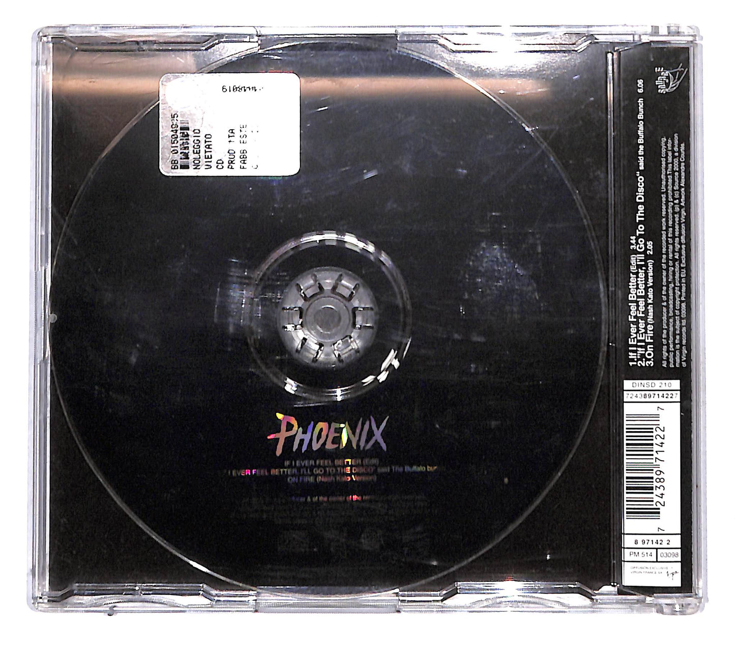 EBOND Phoenix - If I Ever Feel Better CD CB114016