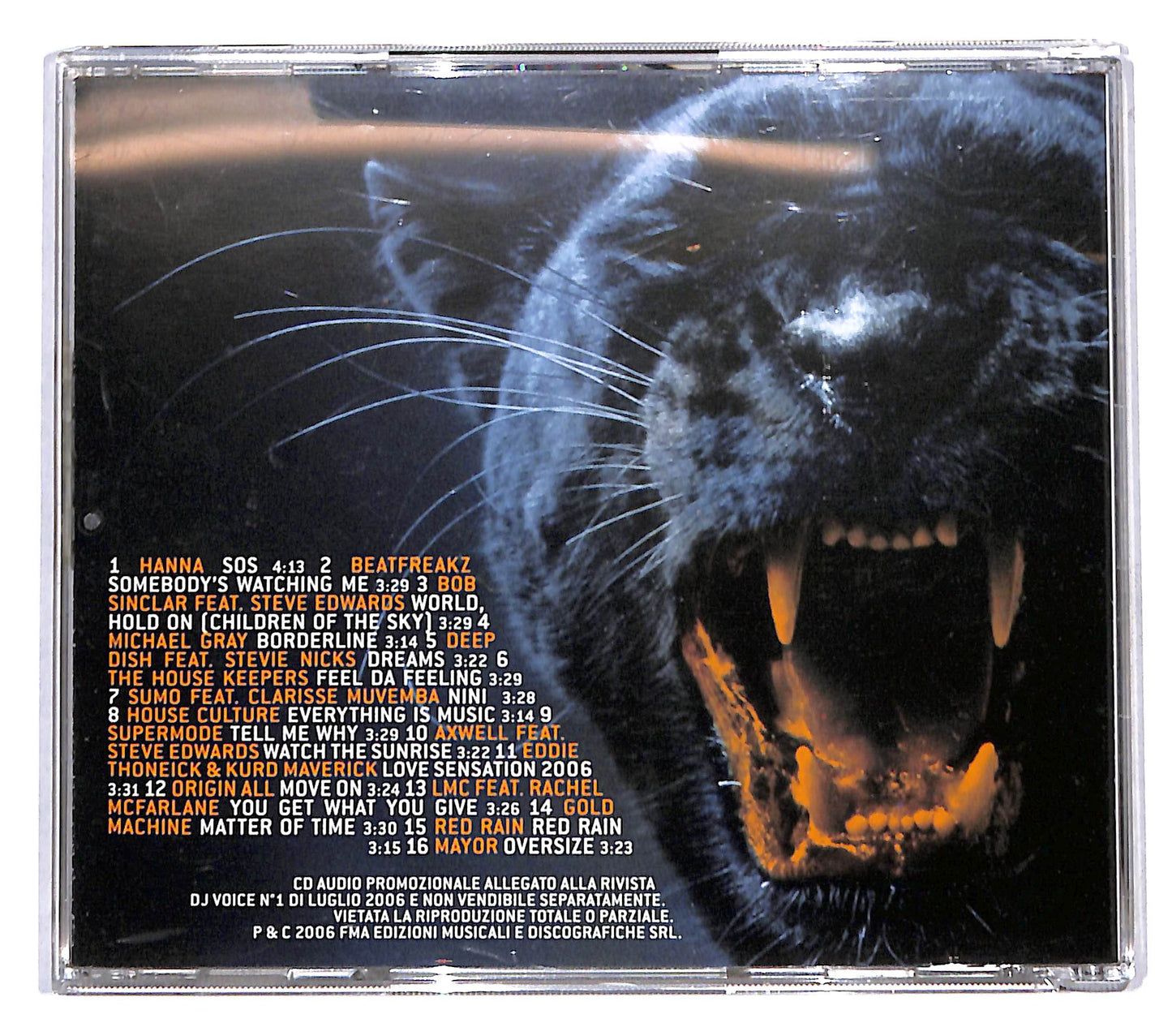 EBOND Various - Djvoice volume 1 2006 EDITORIALE CD CB114030