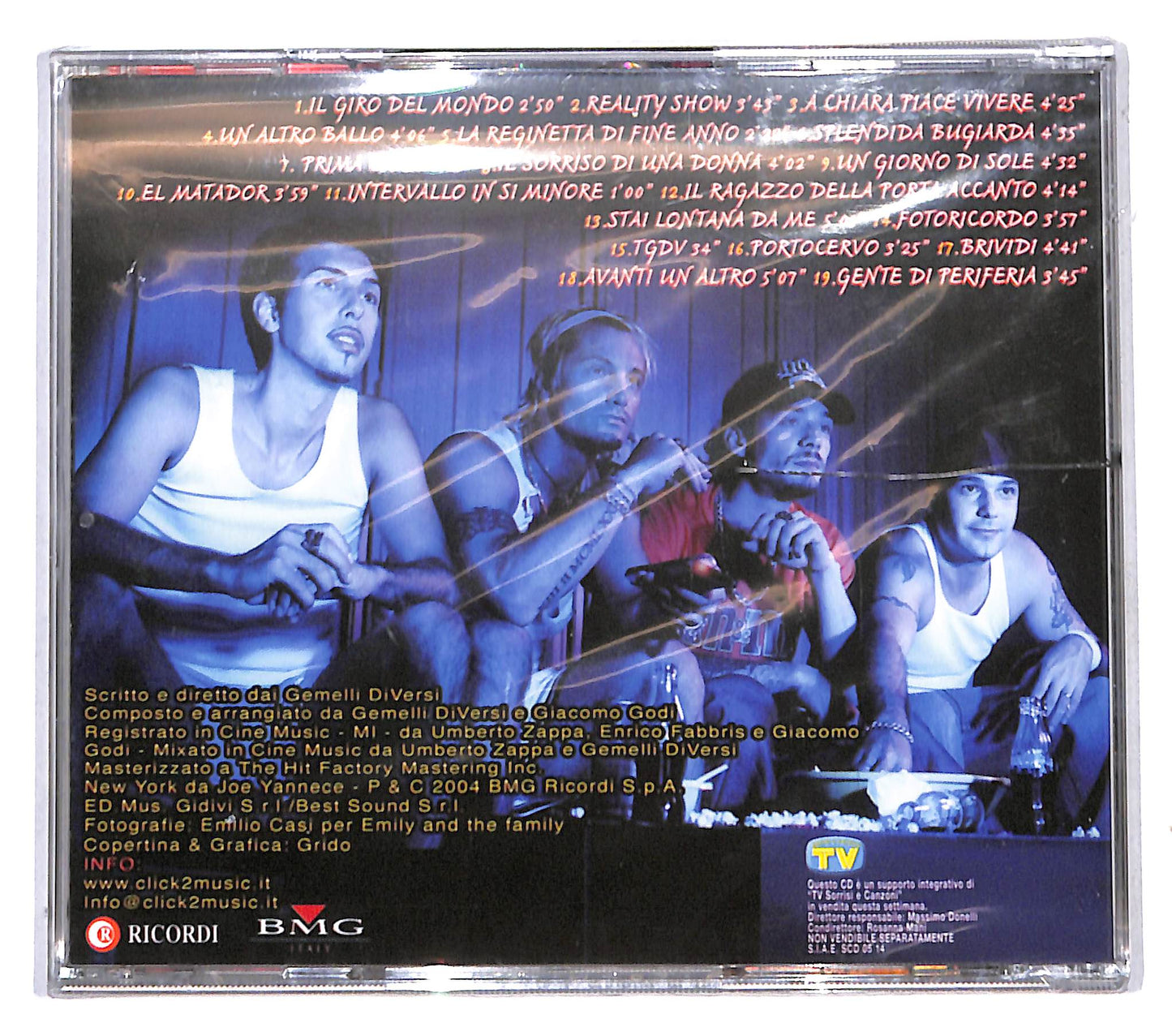 EBOND Gemelli Diversi - Reality Show EDITORIALE CD CB114042