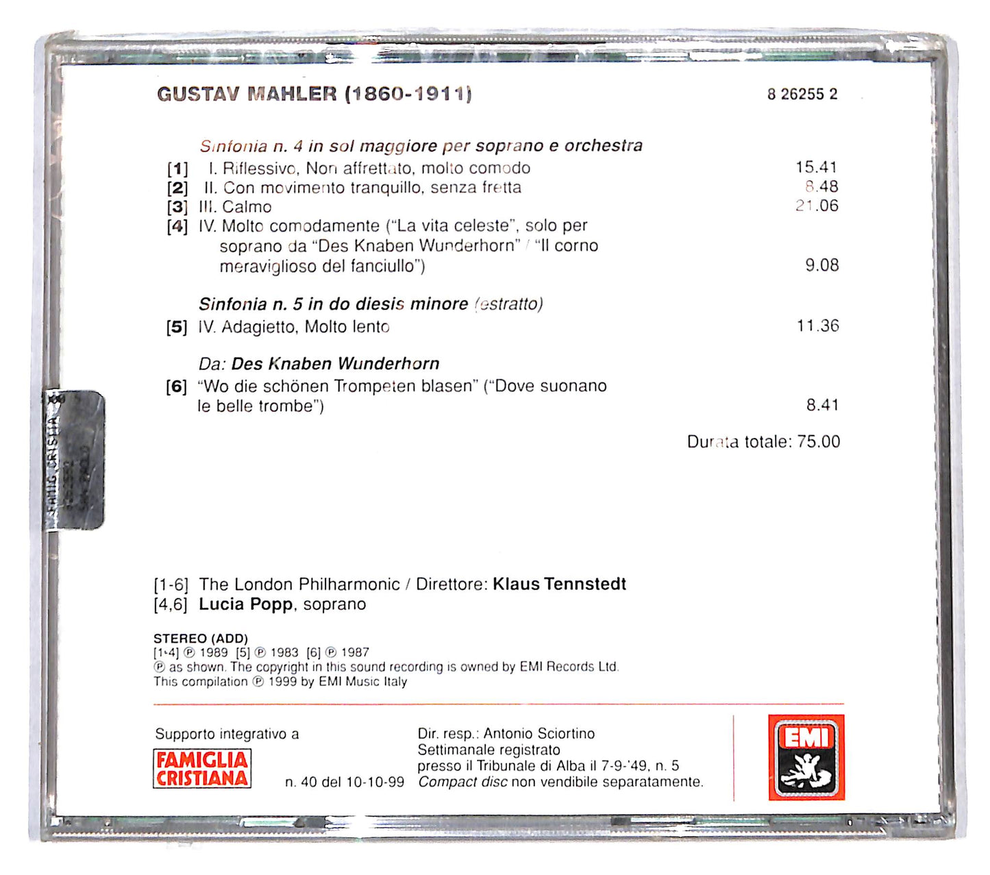 EBOND Gustav Mahler - Gustav Mahler (1860-1911) CD CB114202