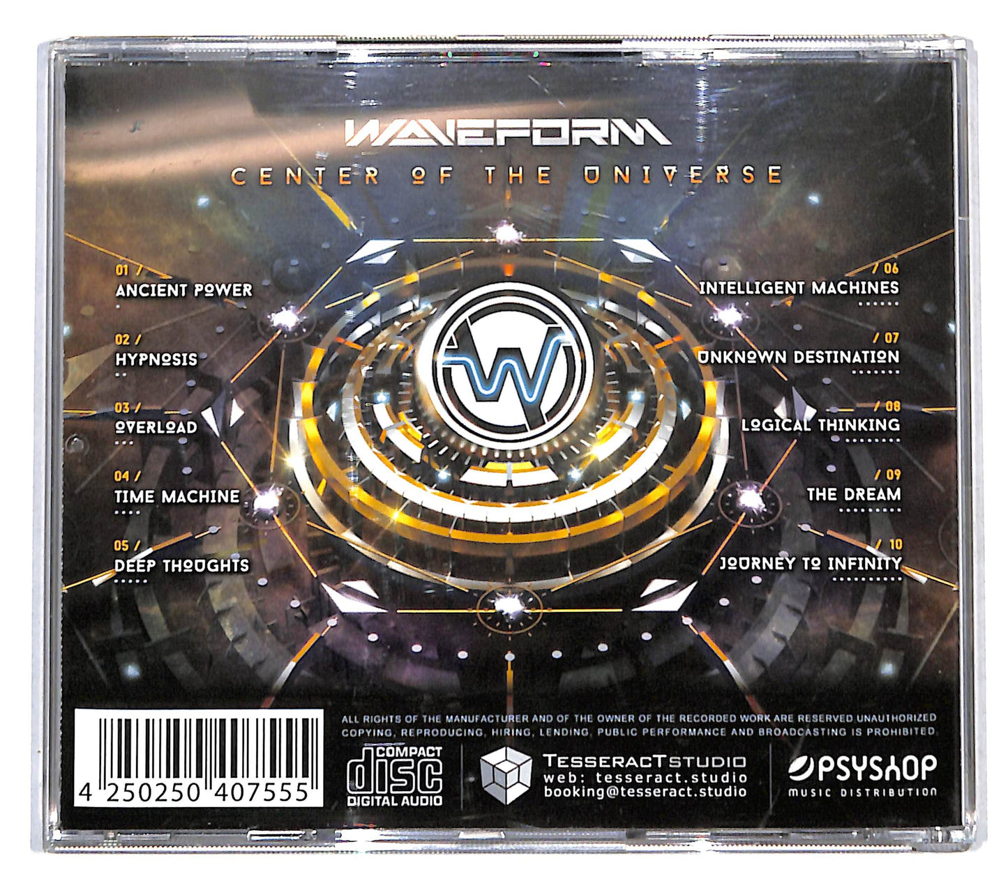 EBOND Waveform - Center Of The Universe CD CB114215