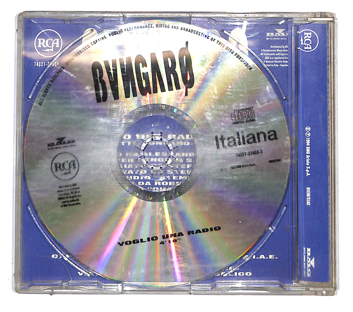 EBOND Bungaro - Voglio una radio CD CB114236