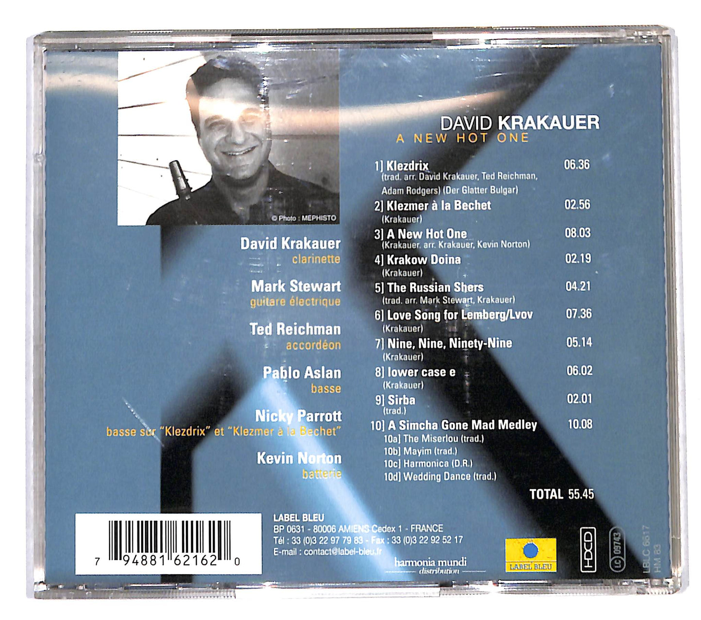 EBOND David Krakauer - A New Hot One CD CB118108