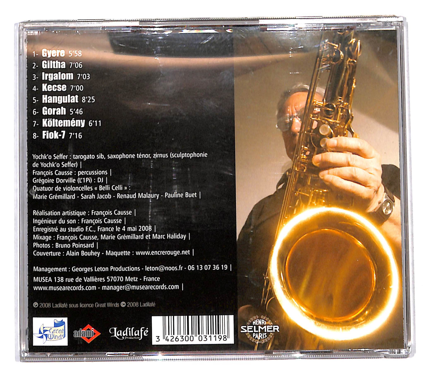 EBOND Yochk'o Seffer Neffesh Music - Ezz-thetics Travel CD CB118111