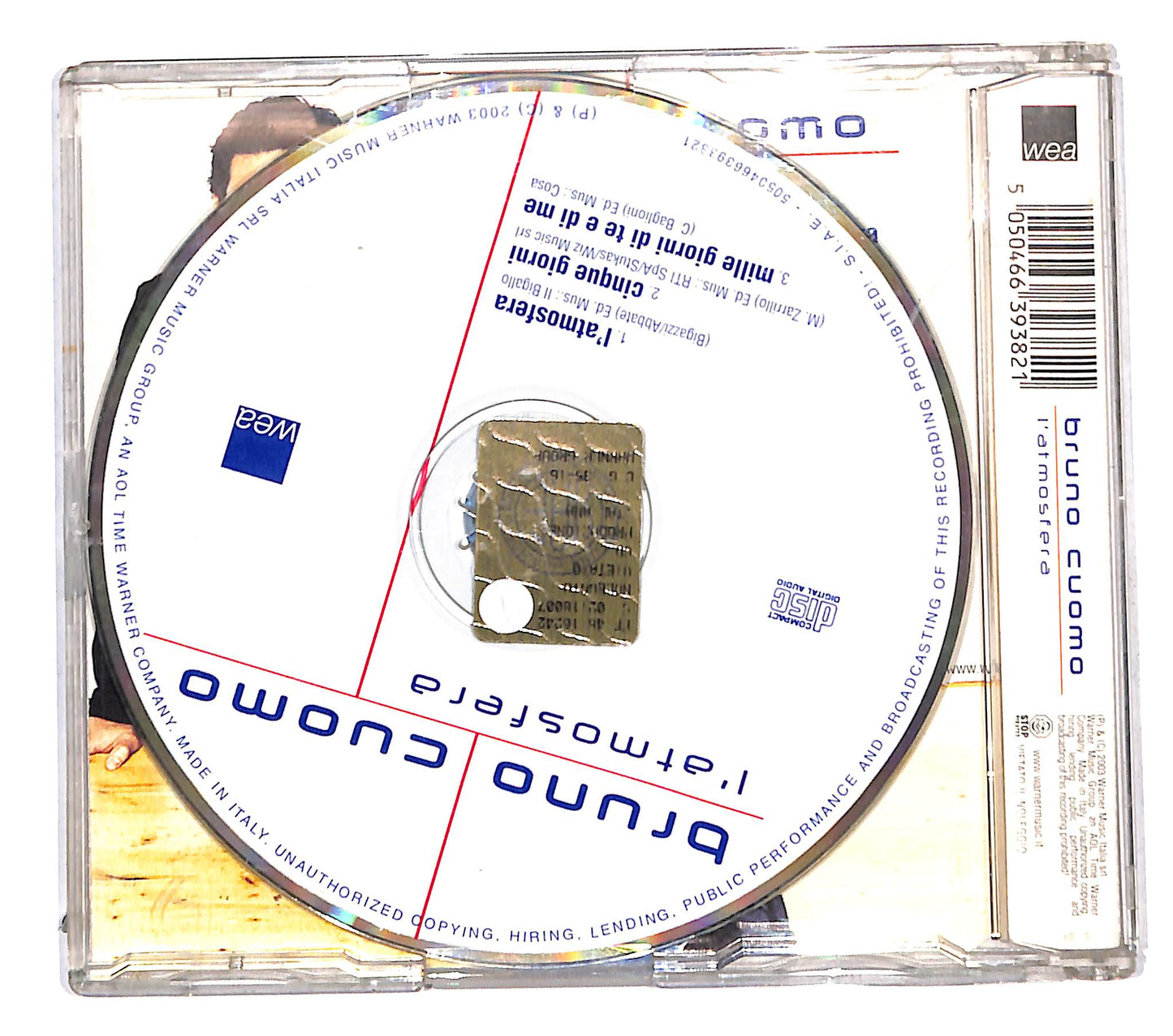 EBOND Bruno Cuomo - L'Atmosfera CD CB118129