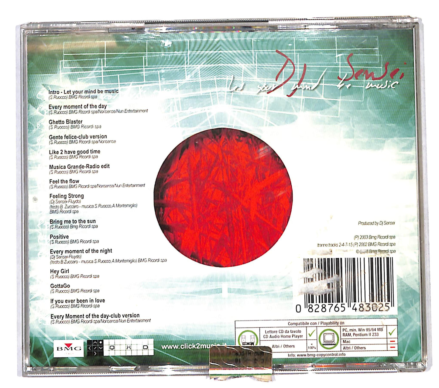 EBOND DJ Sensei - Let Your Mind Be Music CD CB118131