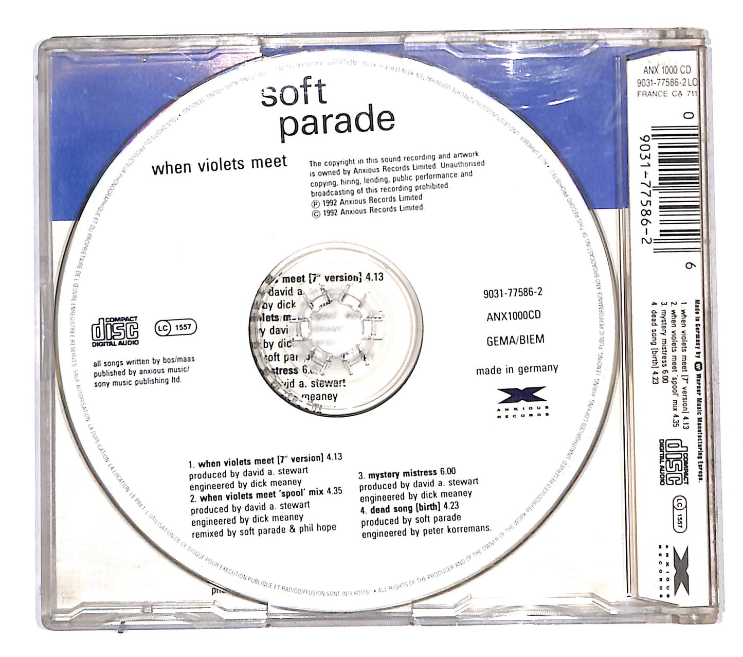 EBOND Soft Parade - When Violets Meet CD CB118151