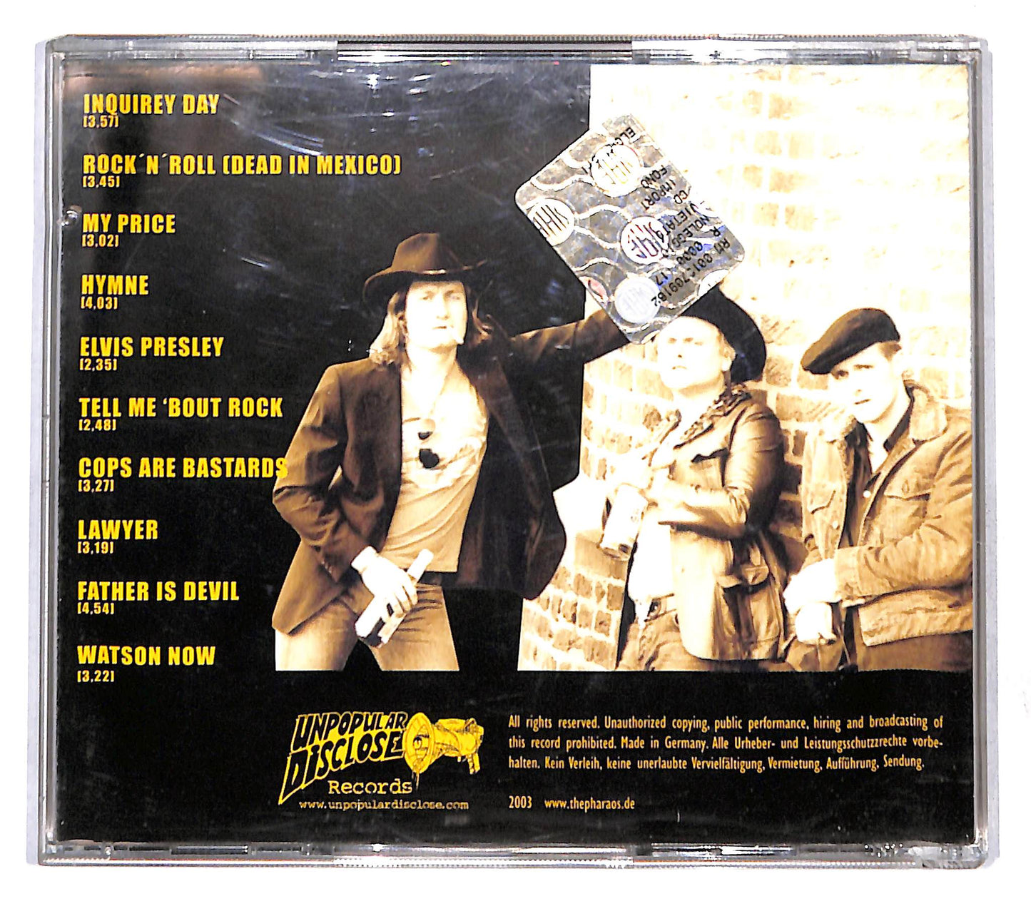 EBOND The Pharao's - Open Fire CD CB118156