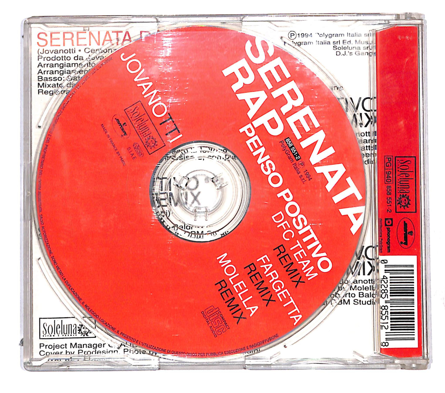 EBOND Jovanotti - Serenata Rap CD CB118162